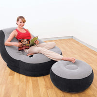 Sillon inflable + Ottoman